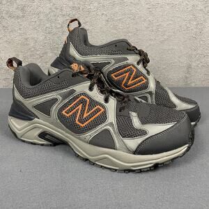 New Balance 481v3 Shoes Mens Size 11.5 WIDE Gray Black Orange All Terrain Trail